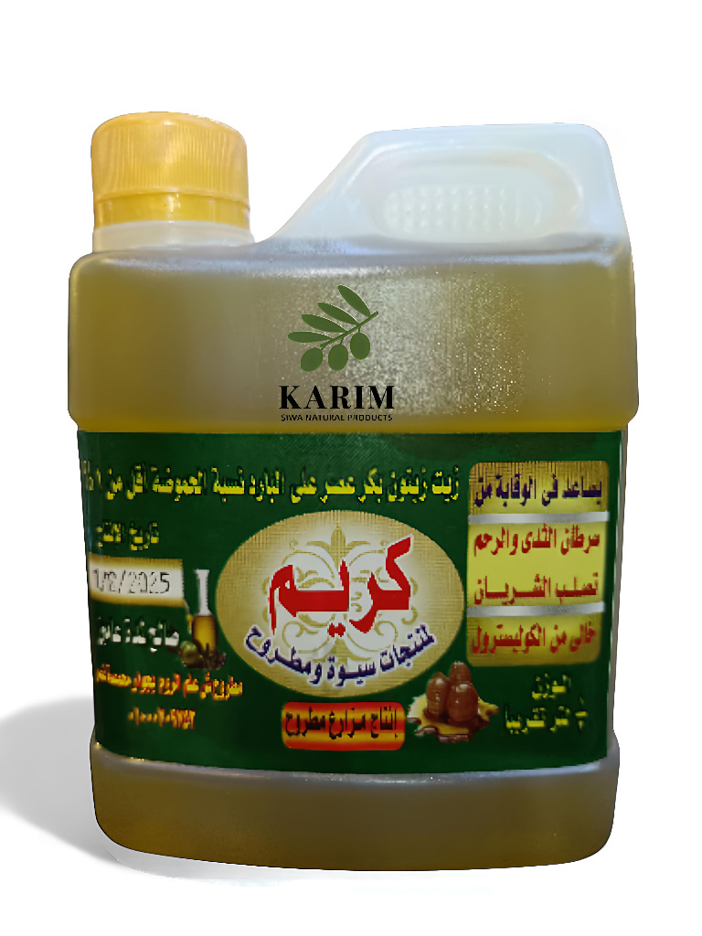 زيت زيتون بكر ½ لتر جركن