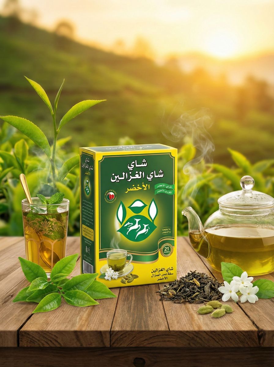 شاي الغزالين الاخضر