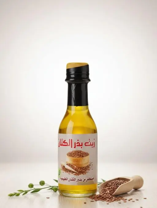 زيت بذر الكتان