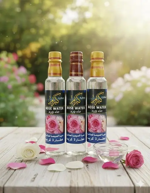 ماء ورد طبيعي