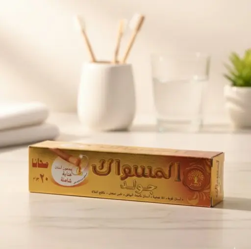 معجون اسنان مسواك