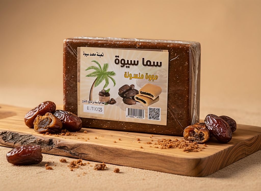 عجوه مفرومه بدون نوي