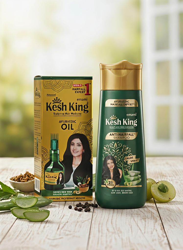 عرض شامبو وزيت كش كنج الهندي الأصلي